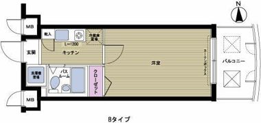 フェニックス目白五丁目の間取り画像