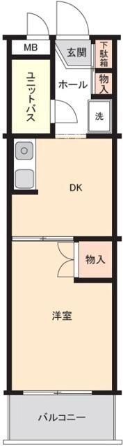 グランヴェル中野の間取り画像