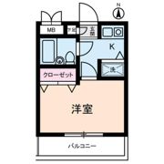 菱和パレス下落合の間取り画像