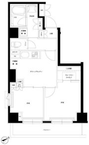 ルーブル目黒不動前の間取り画像