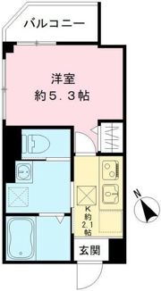 カサグラシア 南大井の間取り画像