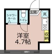 アーバンプレイス祐天寺Ⅱの間取り画像