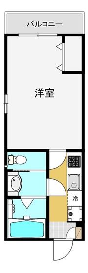Beレジデンス北新宿の間取り画像