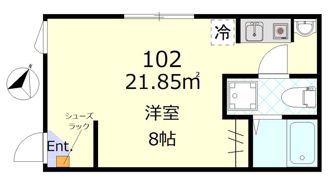 アイテラスの間取り画像