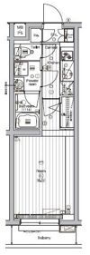PREMIUM CUBE G 三軒茶屋の間取り画像