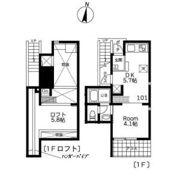 コートハイムⅢの間取り画像