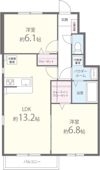 アルミック山荘C棟の間取り画像