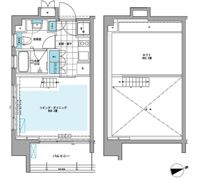 プライムアーバン芝浦LOFTの間取り画像