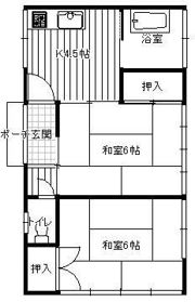 小宮貸家の間取り画像