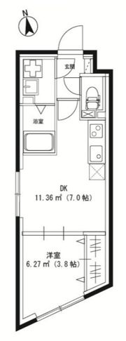 CREAL三軒茶屋の間取り画像