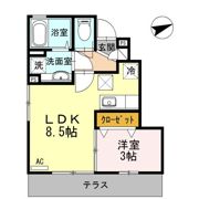 グレイス八千代の間取り画像