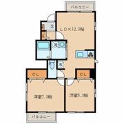 ブライトコートⅢの間取り画像