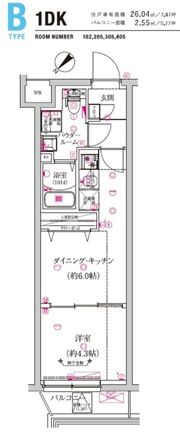 MAXIV上石神井の間取り画像