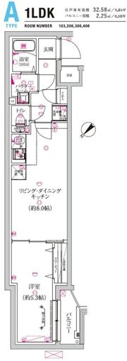 MAXIV上石神井の間取り画像