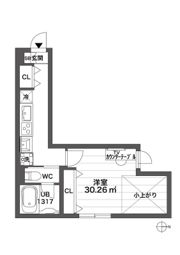 蔵創蒲田bowの間取り画像