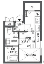 蔵創蒲田bowの間取り画像