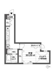 蔵創蒲田bowの間取り画像