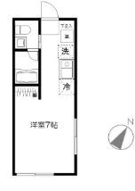 COCO IS Ⅱの間取り画像