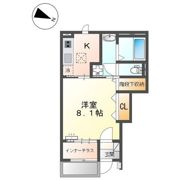 北区今羽町アパート新築工事の間取り画像