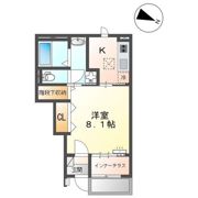北区今羽町アパート新築工事の間取り画像