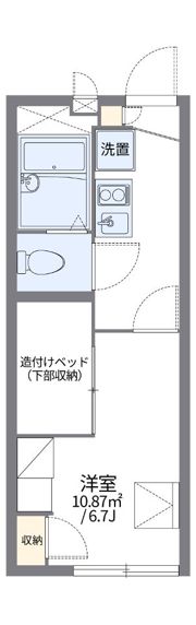 レオパレス清海の間取り画像