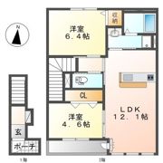 ビブレ Bの間取り画像