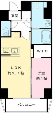 グランパークコートの間取り画像