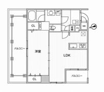 Weave Base OMORIの間取り画像