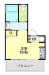 Cube神田の間取り画像