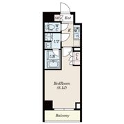 S-RESIDENCE三田慶大前の間取り画像