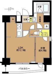ソルフィエスタ新御徒町の間取り画像