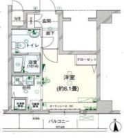OLIO神田の間取り画像