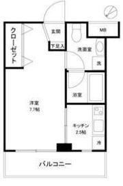 レグラス大岡山の間取り画像