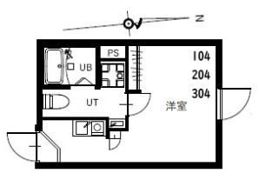 Maison la vie旗の台の間取り画像