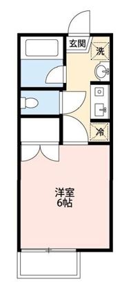松ノ木第2ハイデンスの間取り画像