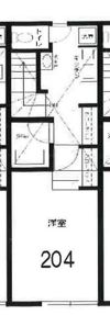 ROW HOUSE西永福の間取り画像
