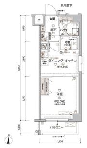 ARCOBALENO KAMEIDOⅡの間取り画像