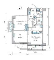 ARCOBALENO KAMEIDOⅡの間取り画像
