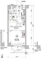 ARCOBALENO KAMEIDOⅡの間取り画像