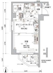 ARCOBALENO KAMEIDOⅡの間取り画像
