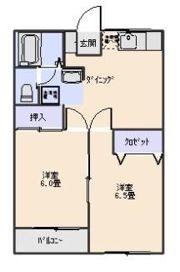 レジデンス戸森の間取り画像