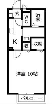 BUENA VISTA B棟の間取り画像