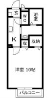 BUENA VISTA B棟の間取り画像