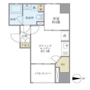 KDXレジデンス神田の間取り画像