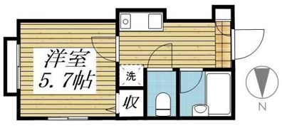 アンクレージュの間取り画像