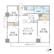 KDXレジデンス秋葉原の間取り画像
