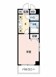 マイナビSTAYミライエ新橋5丁目（エクセレント新橋）の間取り画像