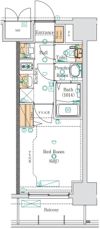 MAXIV大須観音の間取り画像