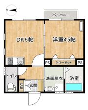 エスパス広田の間取り画像