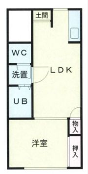 イーストコート桶川の間取り画像